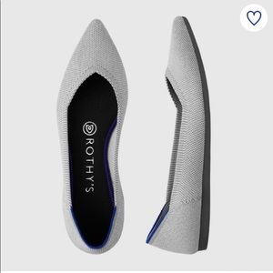 New with box Rothy’s the point flats in Birdseed